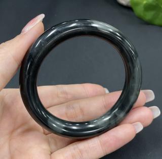 sa263/和田玉圆条手镯53.6圈口